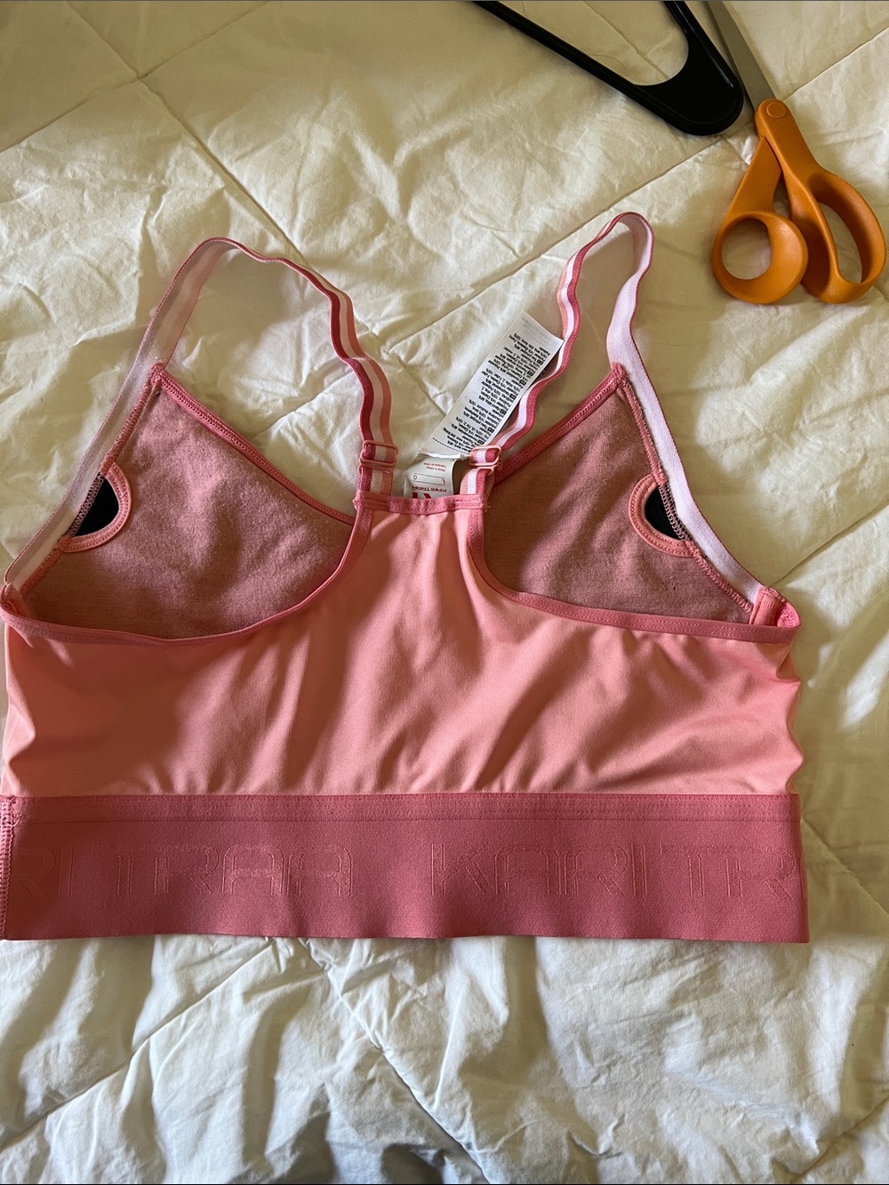 Kari Traa Pink Athletic Bralette Sports Bra - Picture 3 of 5